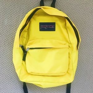 Jansport Yellow Backpack